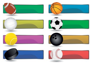 Sport Banners clipart