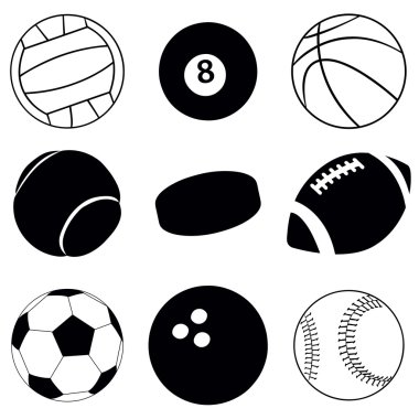 Sport Balls clipart