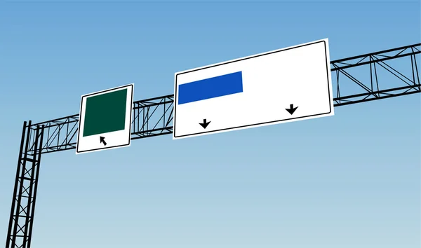 高速道路標識 — ストックベクタ