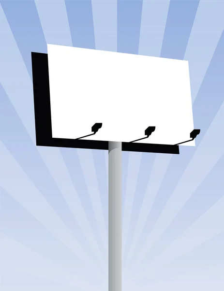 Venkovní billboard — Stockový vektor