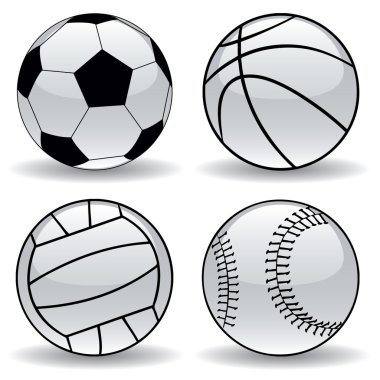 Sport Balls clipart