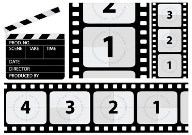 Filmstrips clipart