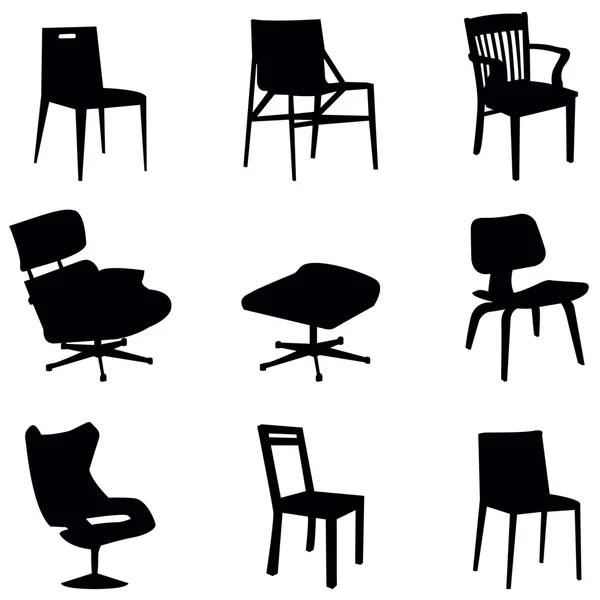 Chairs — Stock Vector
