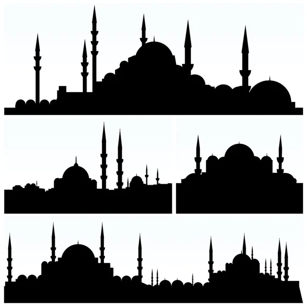 stock vector Arabesque Cityscapes