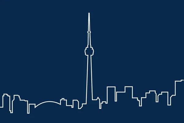 Toronto — Stock Vector