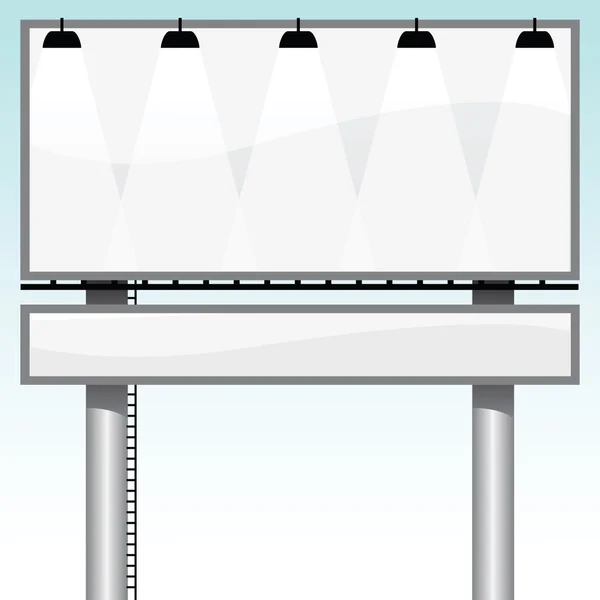 Venkovní billboard — Stockový vektor