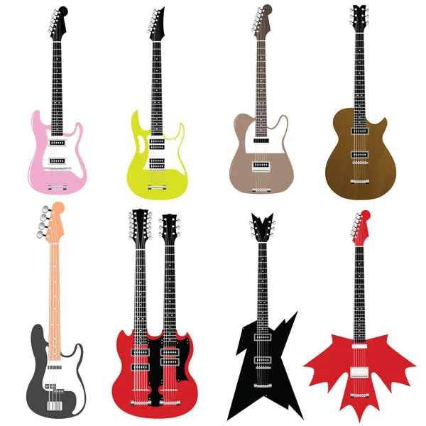 Gitarren — Stockvektor