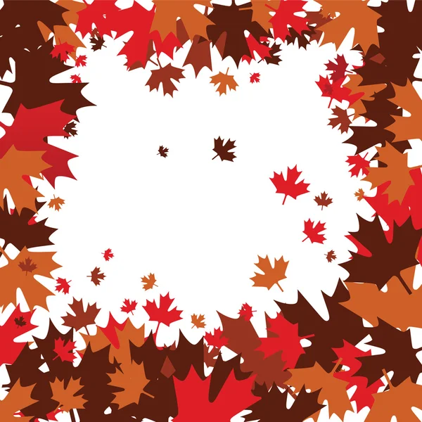 Autumn Maple Leaves — Stock Vector