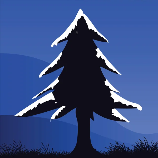 松树树 — 图库矢量图片