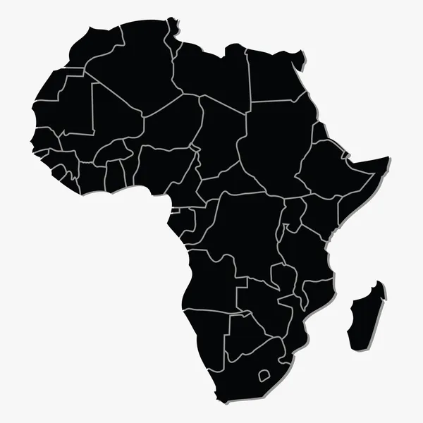la carte d afrique