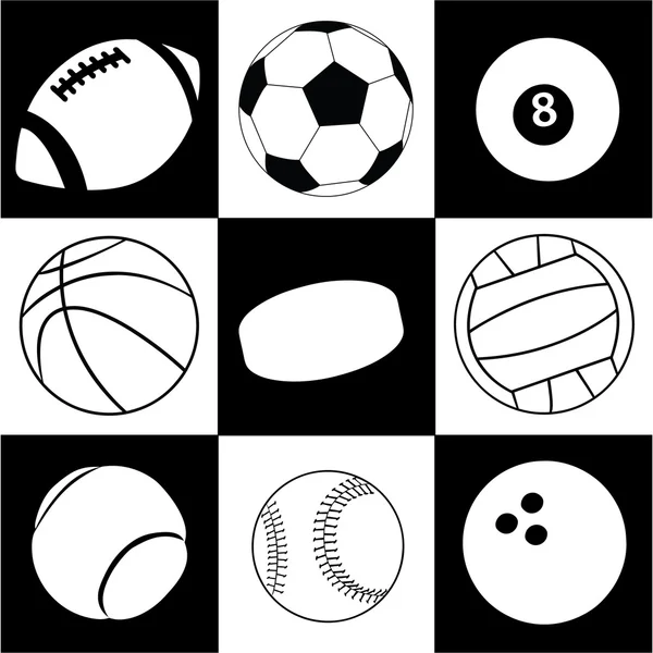 Мячи — стоковый вектор