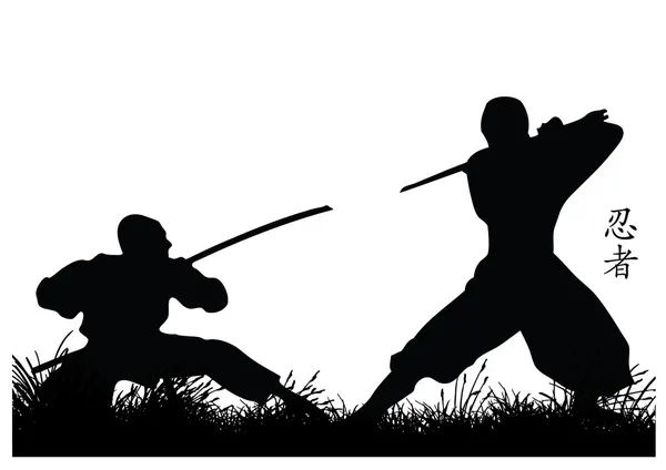 « ninjas » — Image vectorielle