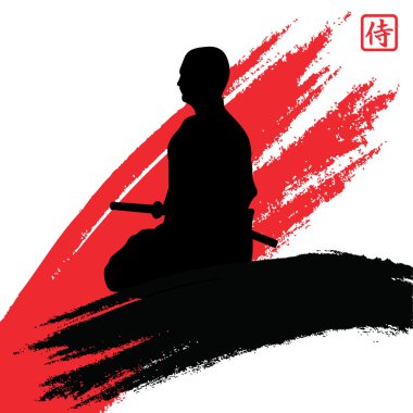 Samurai clipart