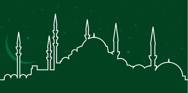 Mosquée — Image vectorielle