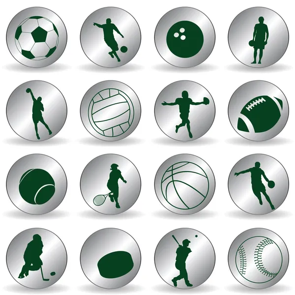 Sport Icons — Stock Vector