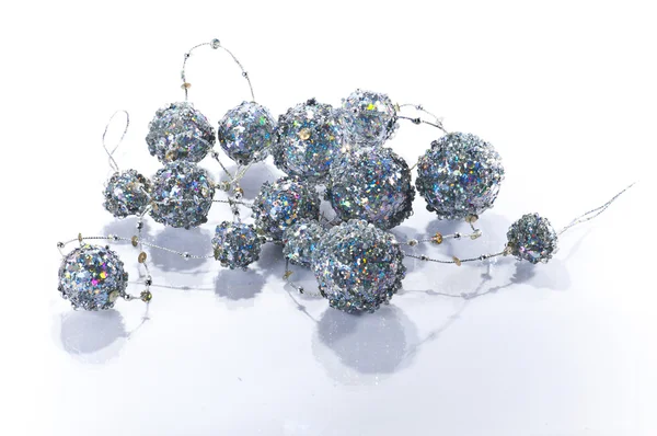 Dekoratif modern kristal toplar — Stok fotoğraf