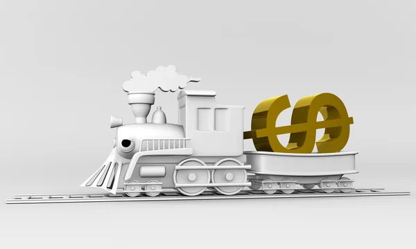 Comboio monetário Imagem De Stock