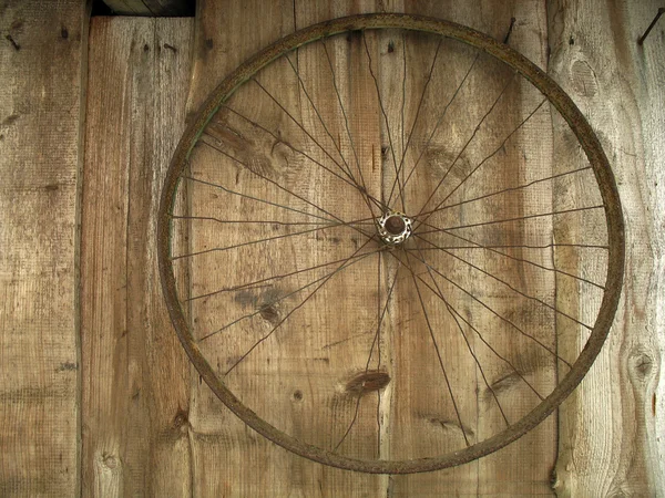 Bicycle wheels — Stock Photo, Image