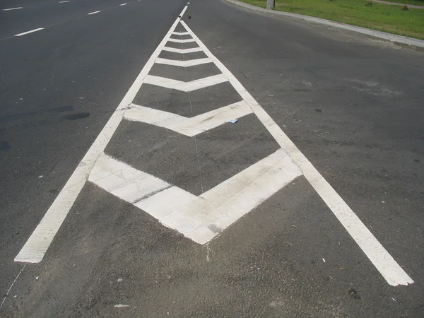 Road marking — Stock Photo, Image