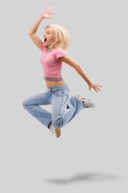 Jumping clipart