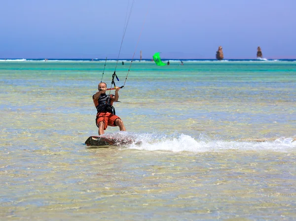 stock image Kiting men