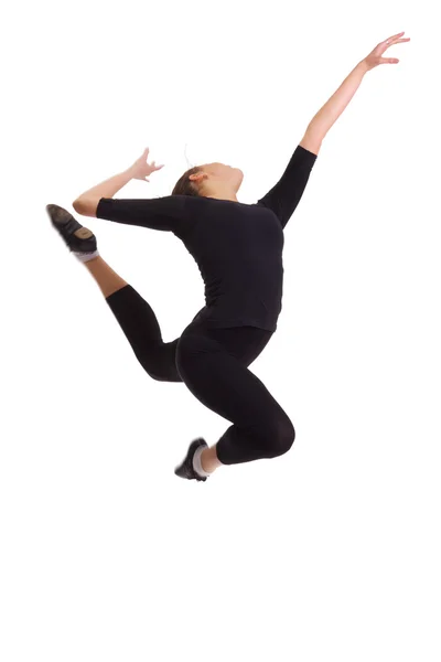 Ballerina hoppning — Stockfoto