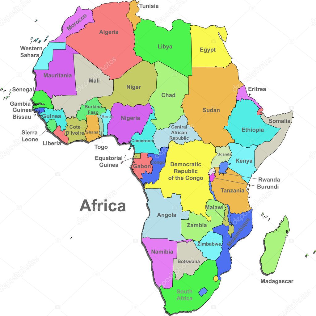 Africa En Mapa