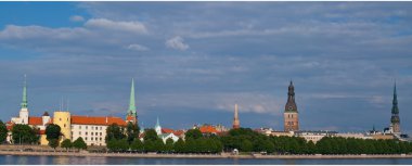 Riga panorama clipart