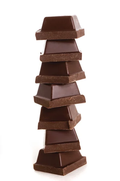 초콜릿 타워 — 스톡 사진