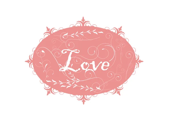Lettres d'amour — Image vectorielle