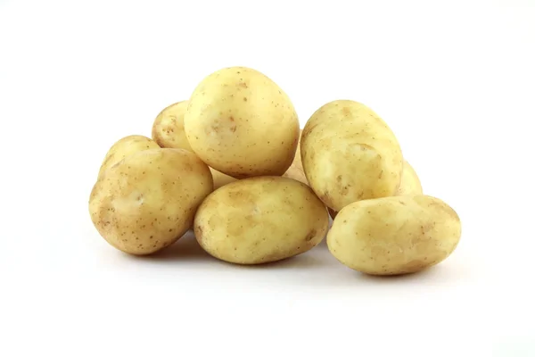 Stock image Potatoes on a white background