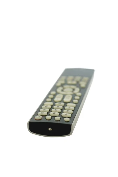 Beyaz arkaplanda TV uzaktan kumandası