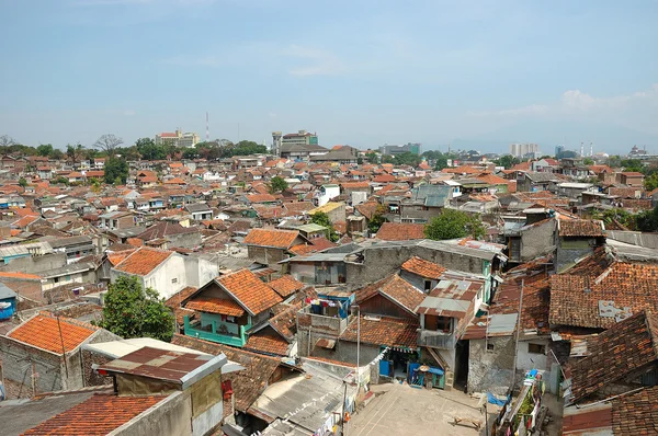 Zona de barrios pobres —  Fotos de Stock
