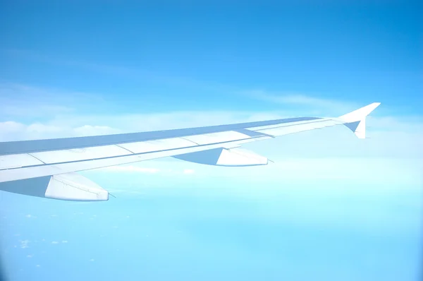 Flygplan wing — Stockfoto