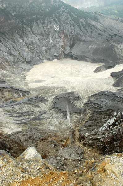 stock image Tangkuban perahu crater