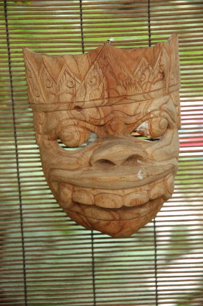 木製のマスク — ストック写真