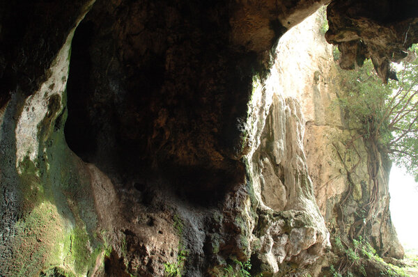 Pawon cave that found in padalarang, west java-indonesia