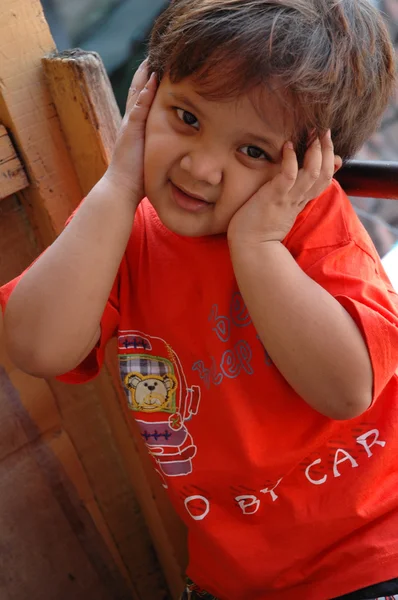 Jovem asiático menino — Fotografia de Stock