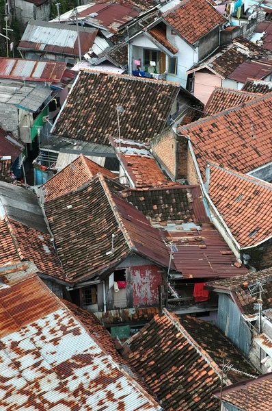 Obszar slumsów Zdjęcie Stockowe