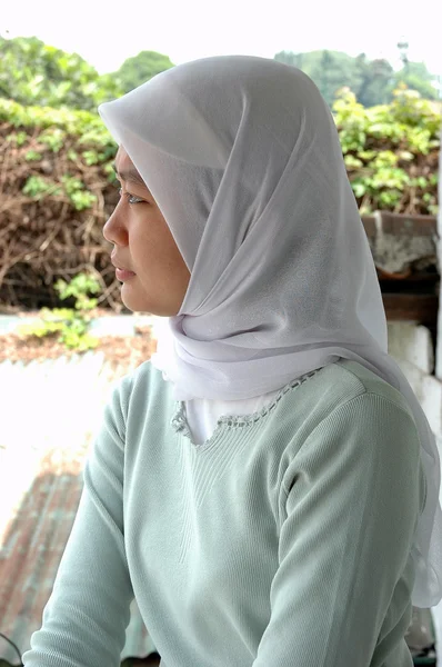 Moslem kvinna — Stockfoto