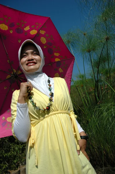 Moslem lady — Stock Photo, Image