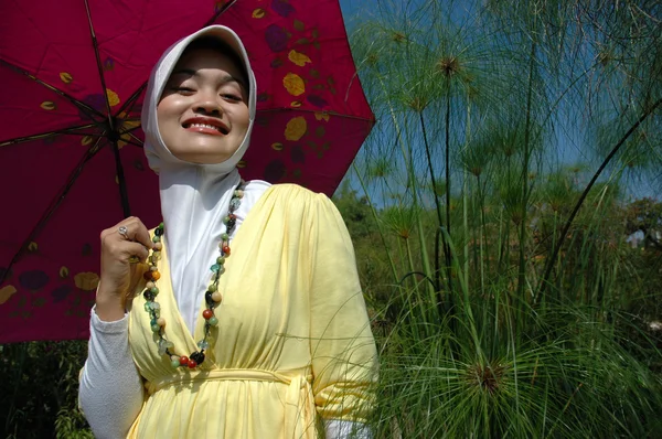 Senhora muçulmana — Fotografia de Stock