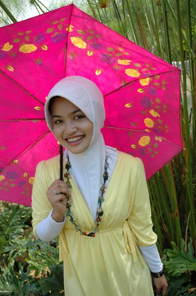 Muslimische Dame — Stockfoto