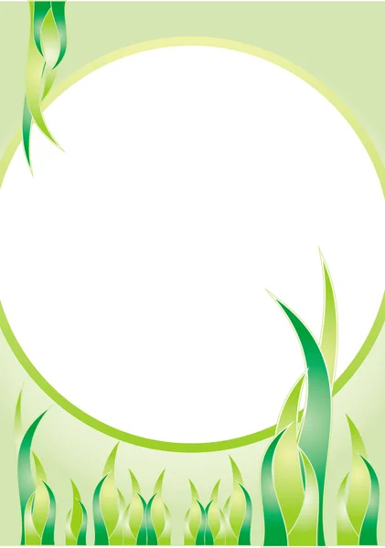 Papeterie d'affaires verte — Image vectorielle