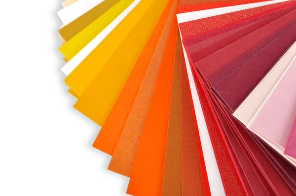 stock image Layout of colored paper