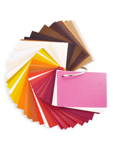 Layout of colored paper — Stock Photo, Image