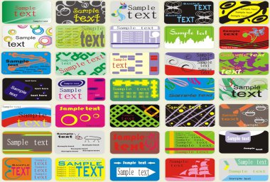 Various Business Card clipart