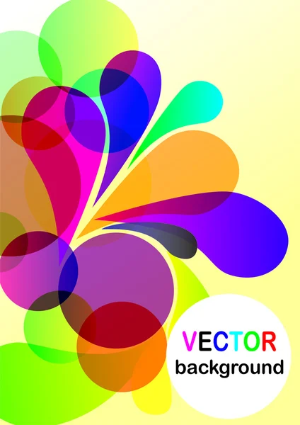 Анотація барвистий фон — стоковий вектор