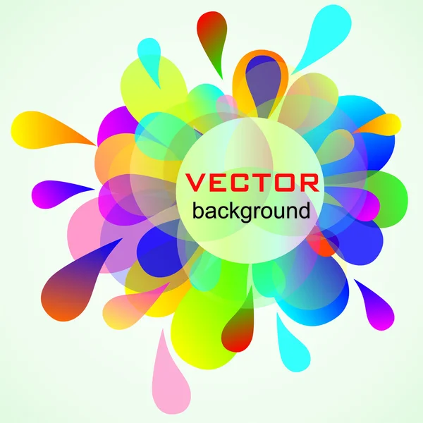 Absztrakt színes háttér — Stock Vector