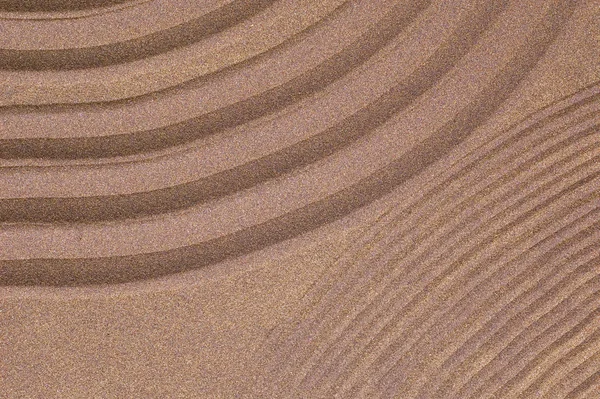 Jardim zen de areia — Fotografia de Stock